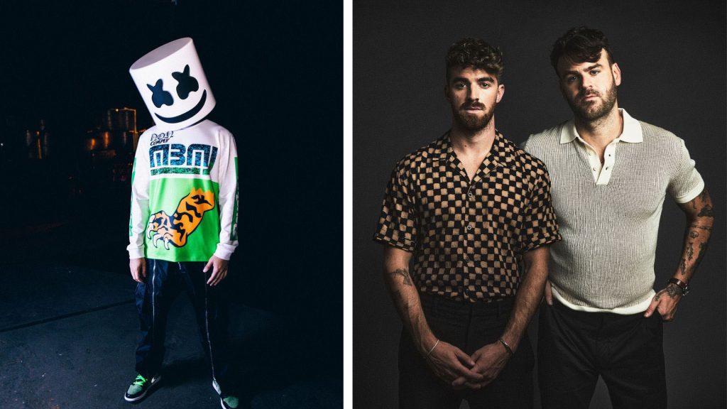 Marshmello & The Chainsmokers actuarán en 'Austin Race Nights' Beat